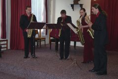 Koncert Saxofonového kvarteta Bohemia  -  6.10.2005