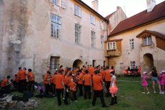 Noční koncert na vimperském zámku 24. 6. 2016, foto: Bedřich Kubálek