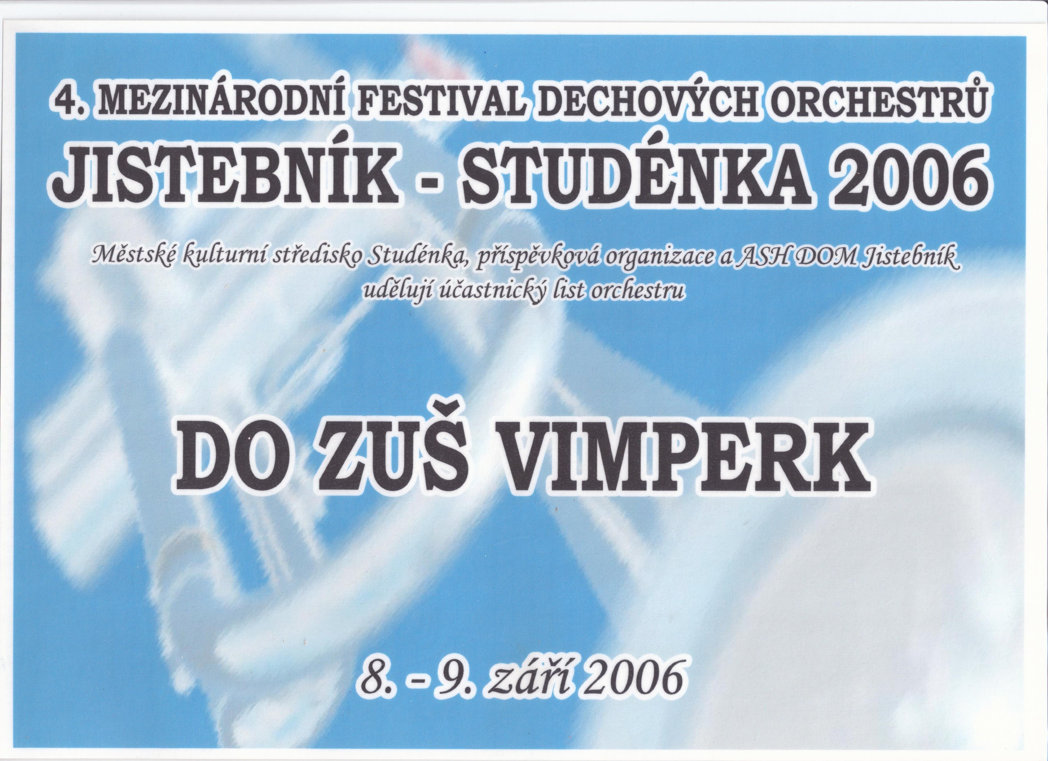 Jistebník-Studénka-2006-pamětní-list