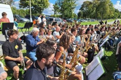 Setkání členů dechového orchestru 6.9.