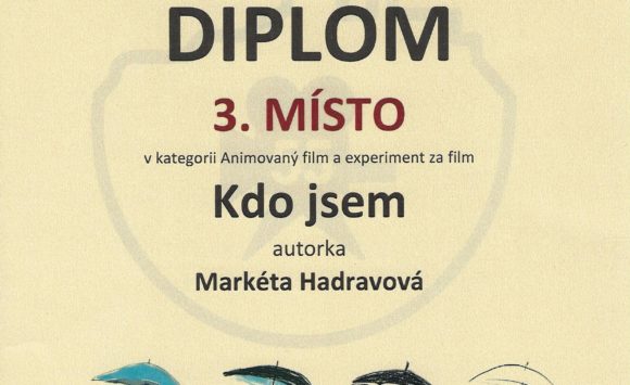 Další ocenění pro animovaný film ZUŠ Vimperk