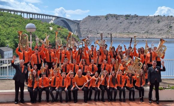 Dechový orchestr získal 3. místo v Chorvatsku