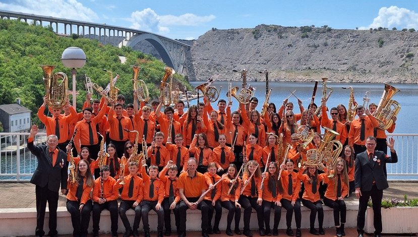 Dechový orchestr získal 3. místo v Chorvatsku